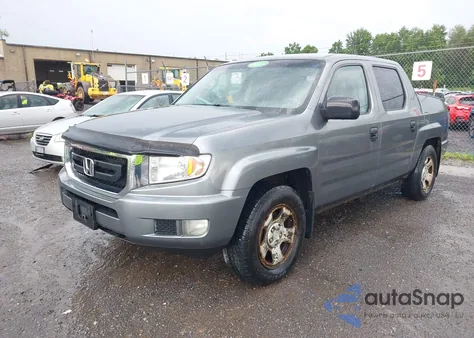 2009 Honda Ridgeline Rt из США, поврежденный, VIN 5FPYK162X9B100513